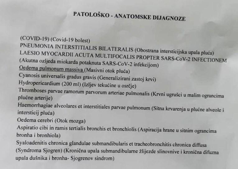 Nalaza patologa koji je obavio obdukciju novinara Vladimira Matijanića - Avaz