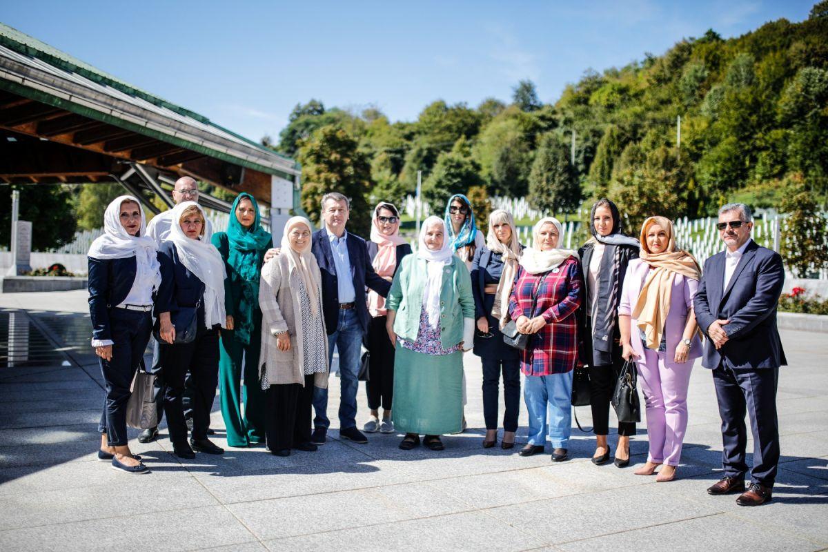 Načelnik Hadžibajrić sa saradnicima posjetio Srebrenicu