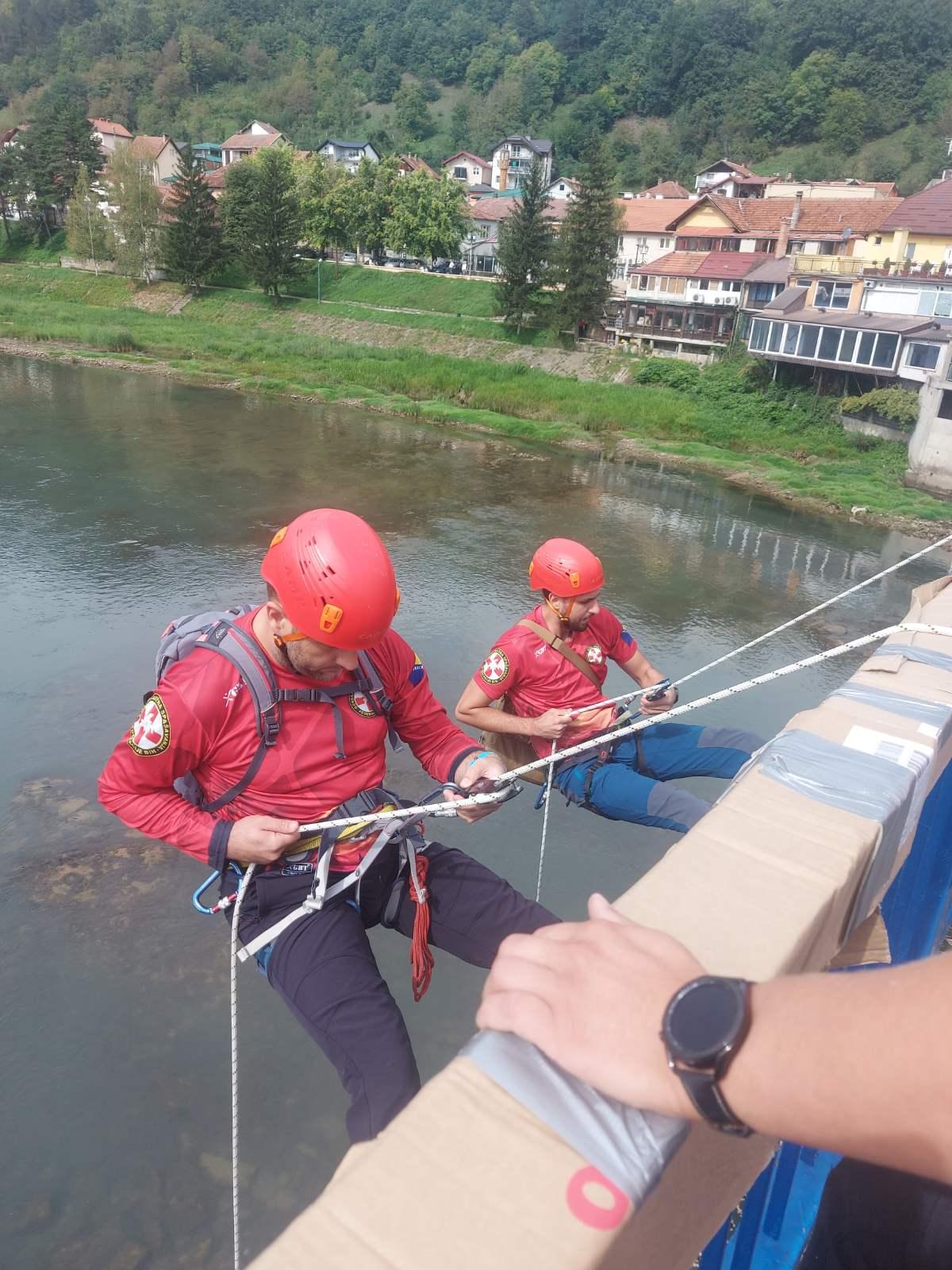 U Goraždu održana zajednička vježba službi Civilne zaštite