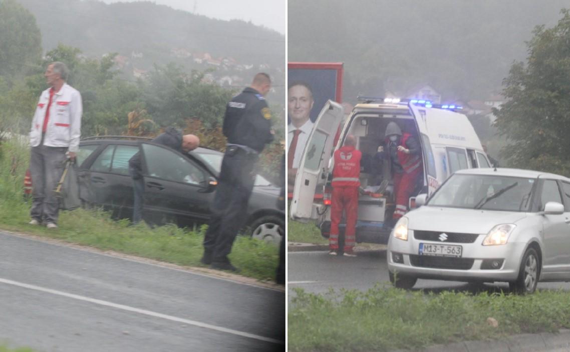 Nesreća u Tuzli: Automobil sletio sa ceste