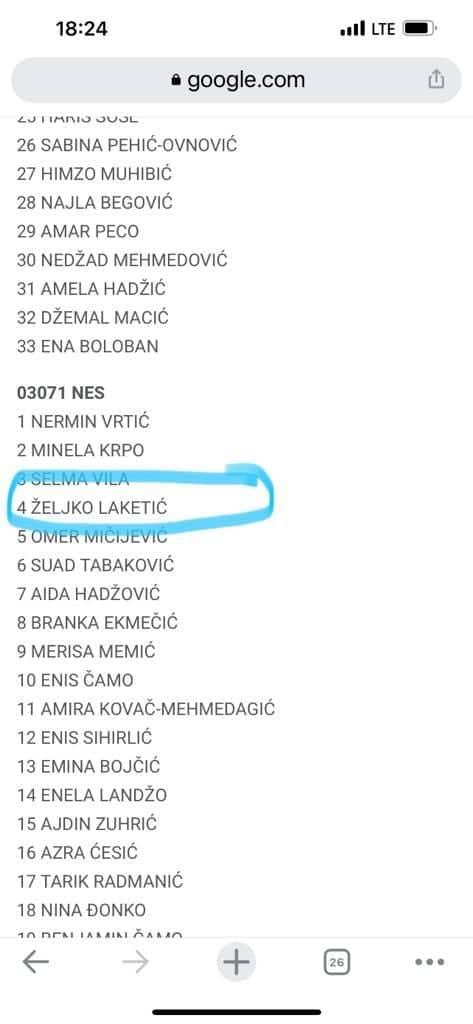 Željko Laketić na listi za Skupštinu HNK ispred NES-a - Avaz