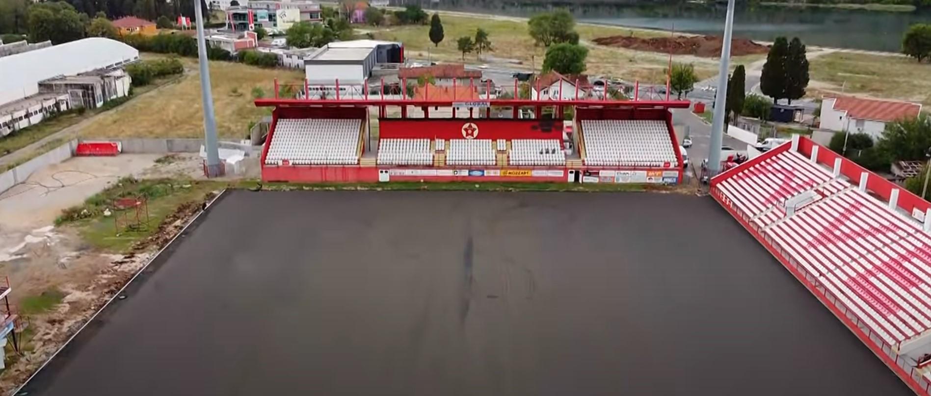 Video / Radovi na stadionu Rođeni u završnoj fazi