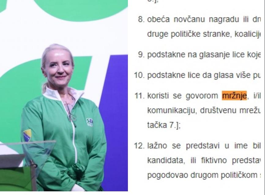 Hoće li Sebija biti sankcionirana: Za govor mržnje predviđena kazna od 3 do 30 hiljada KM