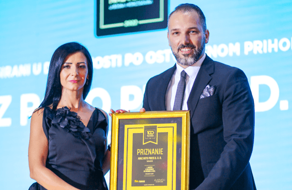 Sa gala svečanosti "100 najvećih u BiH" - Avaz