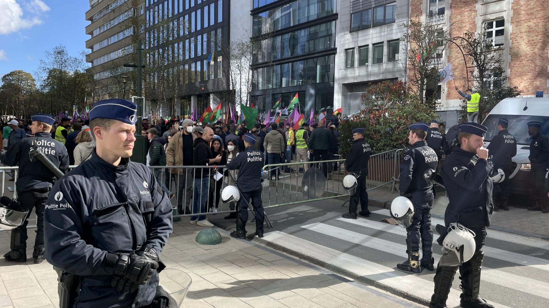 Sa protesta u Belgiji - Avaz