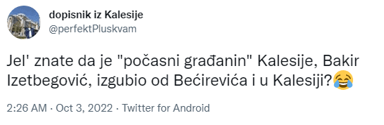 Brojne reakcije na poraz Bakira Izetbegovića na Twitteru - Avaz