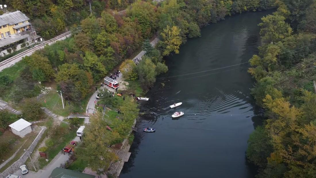 Video / Akcija spašavanja putnika kod Ovčar Banje