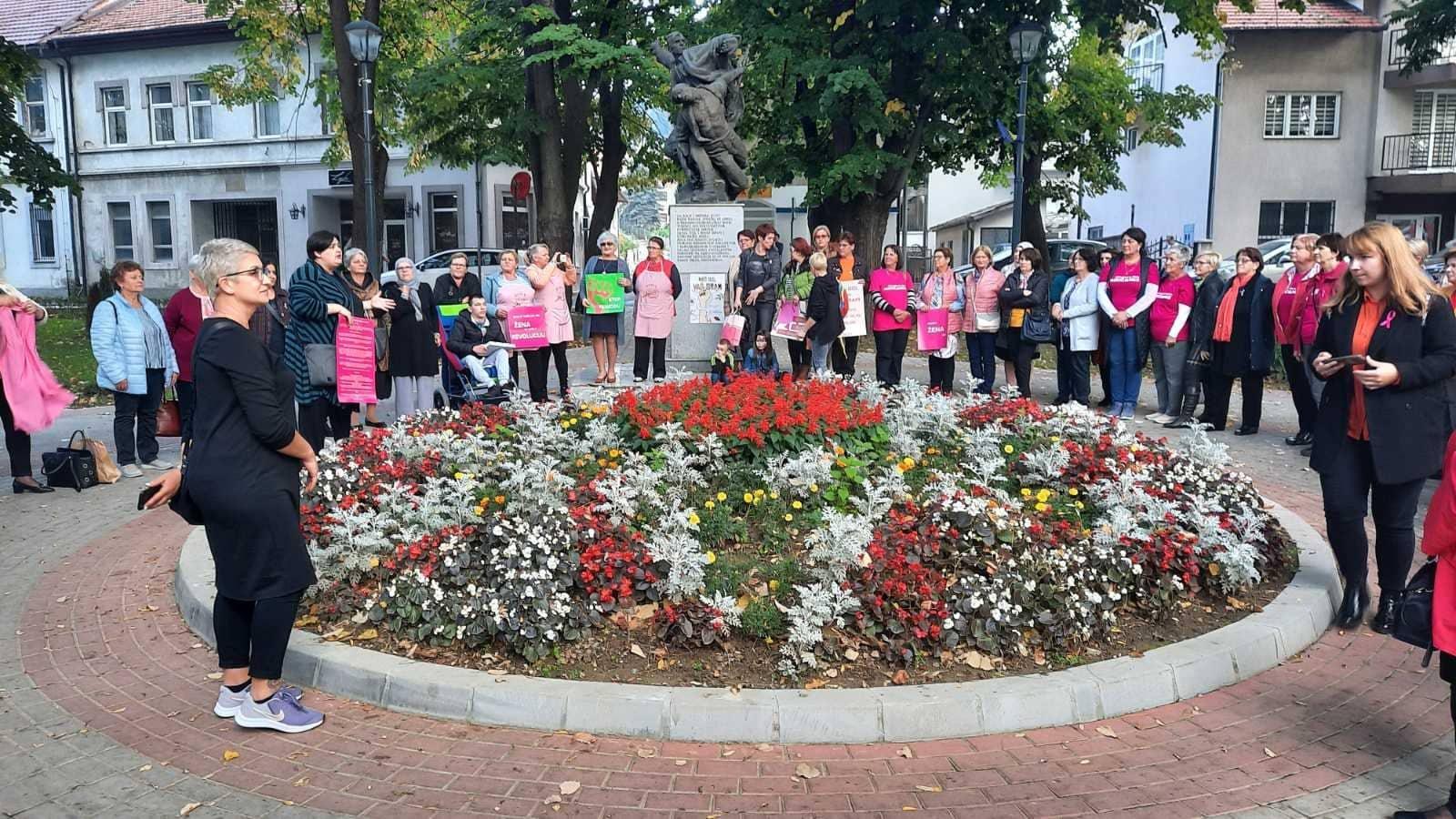 Protest u Centralnom parku u Gračanici - Avaz