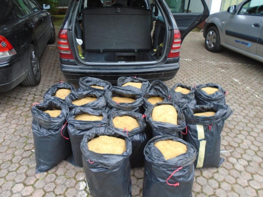 Granična policija BiH zaplijenila 150 kilograma duhana u vrijednosti 33.000 KM