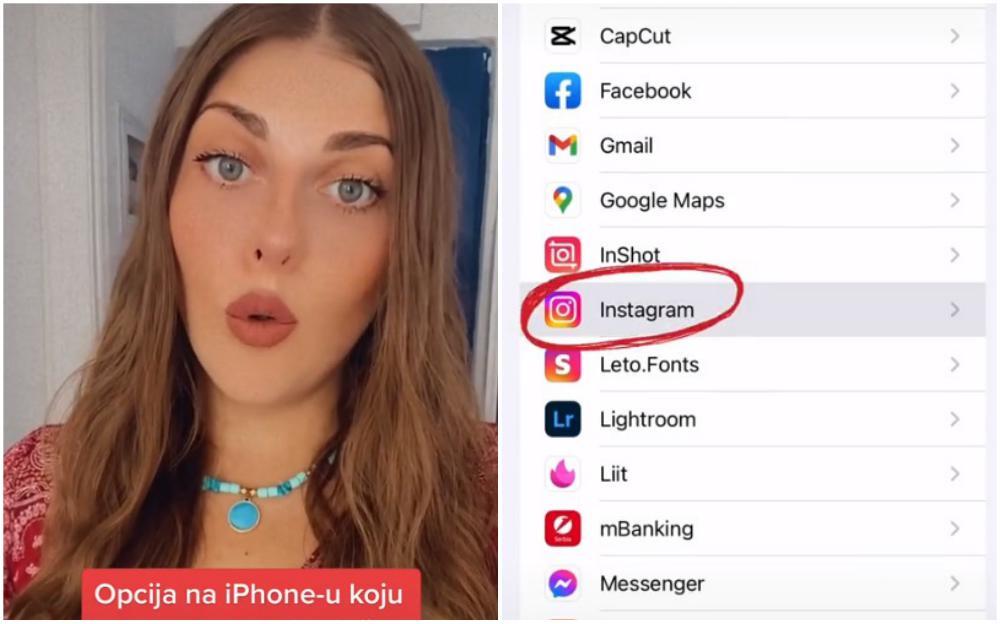 Ukoliko posjedujete iPhone, potrebno je da uđete u podešavanja, potom Instagram i uklonite "preciznu lokaciju" - Avaz