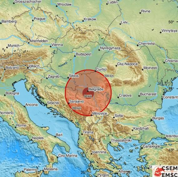 Jak zemljotres pogodio Kraljevo: Pomjerao namještaj u kućama