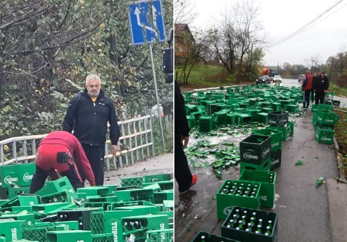 Gajbe su pale dok je teretno vozilo bilo u pokretu - Avaz