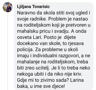 Poruka Larine nane - Avaz