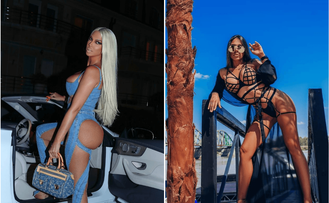 Jelena Karleuša i Sandra Afrika gore na sceni - Avaz