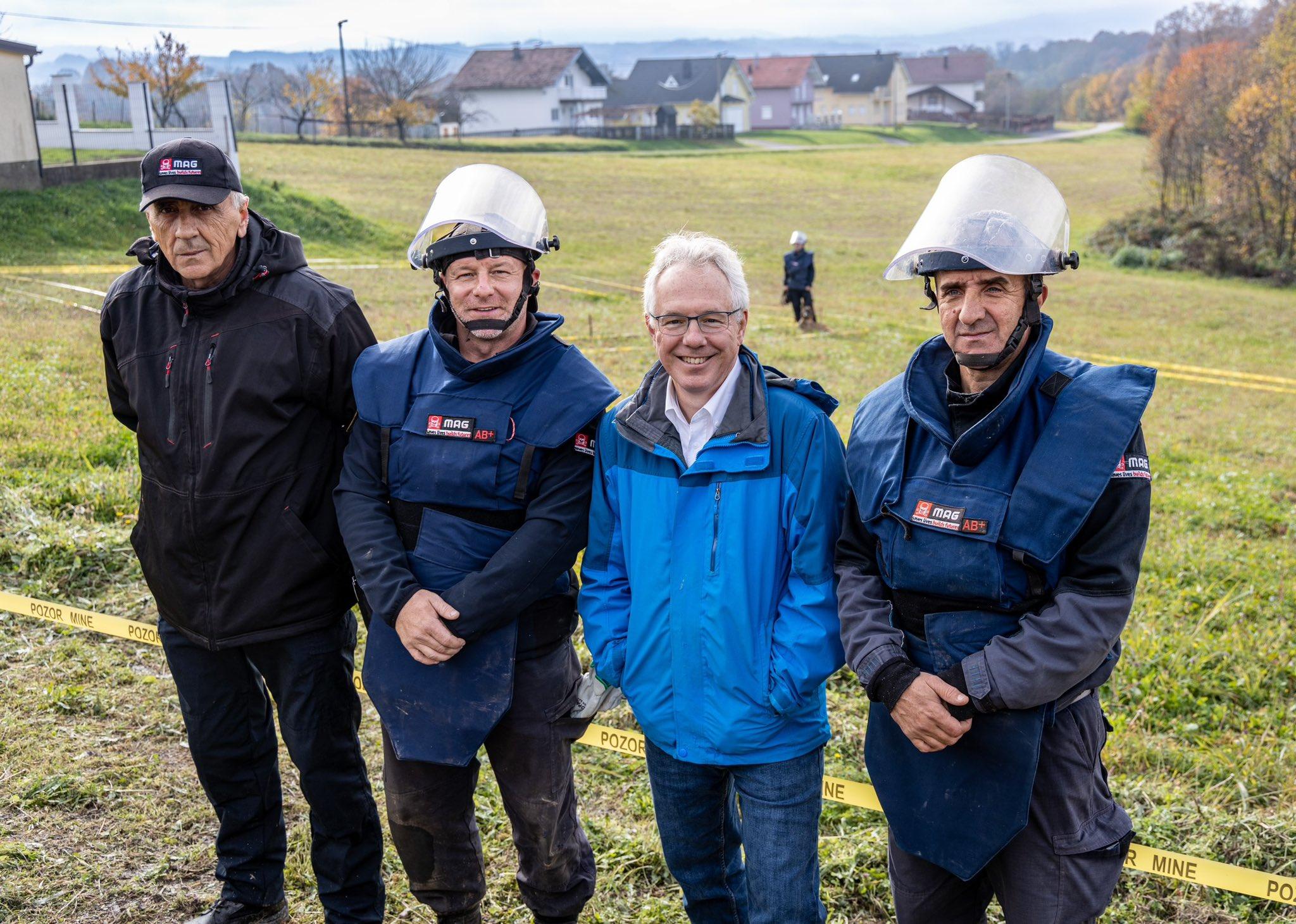 Ambasador Marfi posjetio Brčko Distrikt: Ponosni smo na projekat "Brčko bez mina"