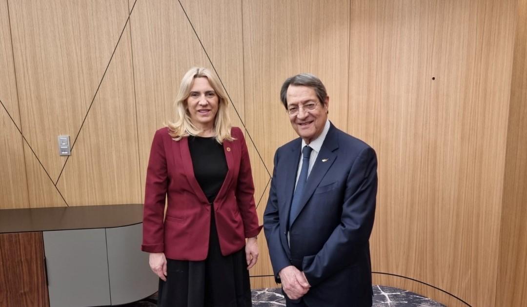 Cvijanović i Anastasiades u Tirani - Avaz