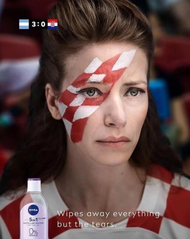 Nivea: Iskoristili poraze Hrvatske i Maroka - Avaz