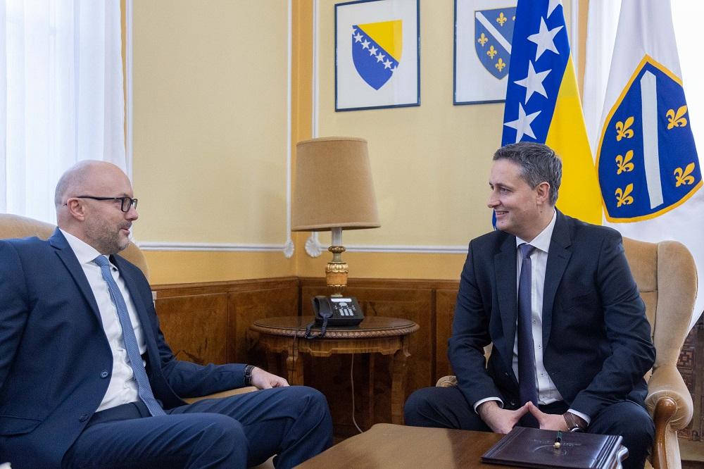 Bećirović i novi ambasador Slovačke: Razgovaralo se o evropskom putu BiH