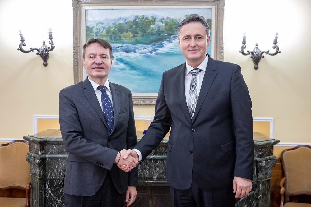 Bećirović i ambasador Rumunije - Avaz