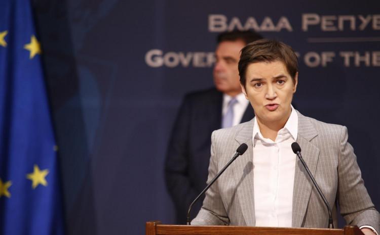 Brnabić: Na ivici smo oružanog sukoba zbog poteza Prištine