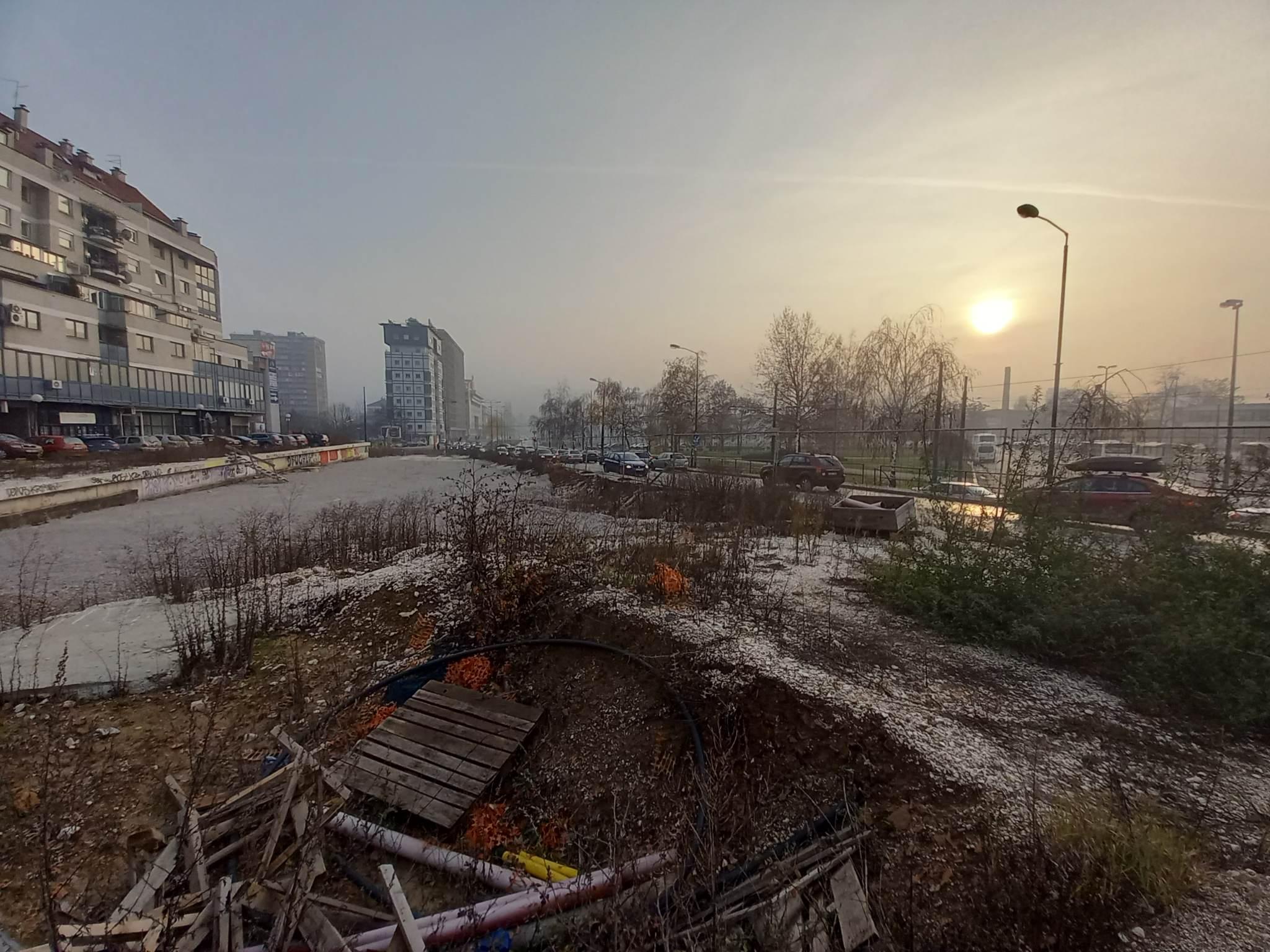 Ružna slika u centru glavnog grada - Avaz