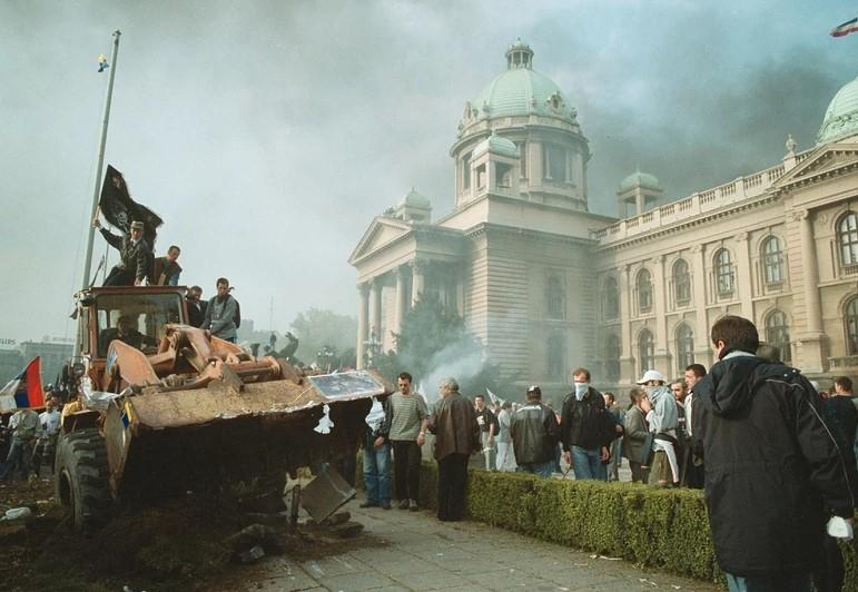 Sa protesta 5. oktobra - Avaz