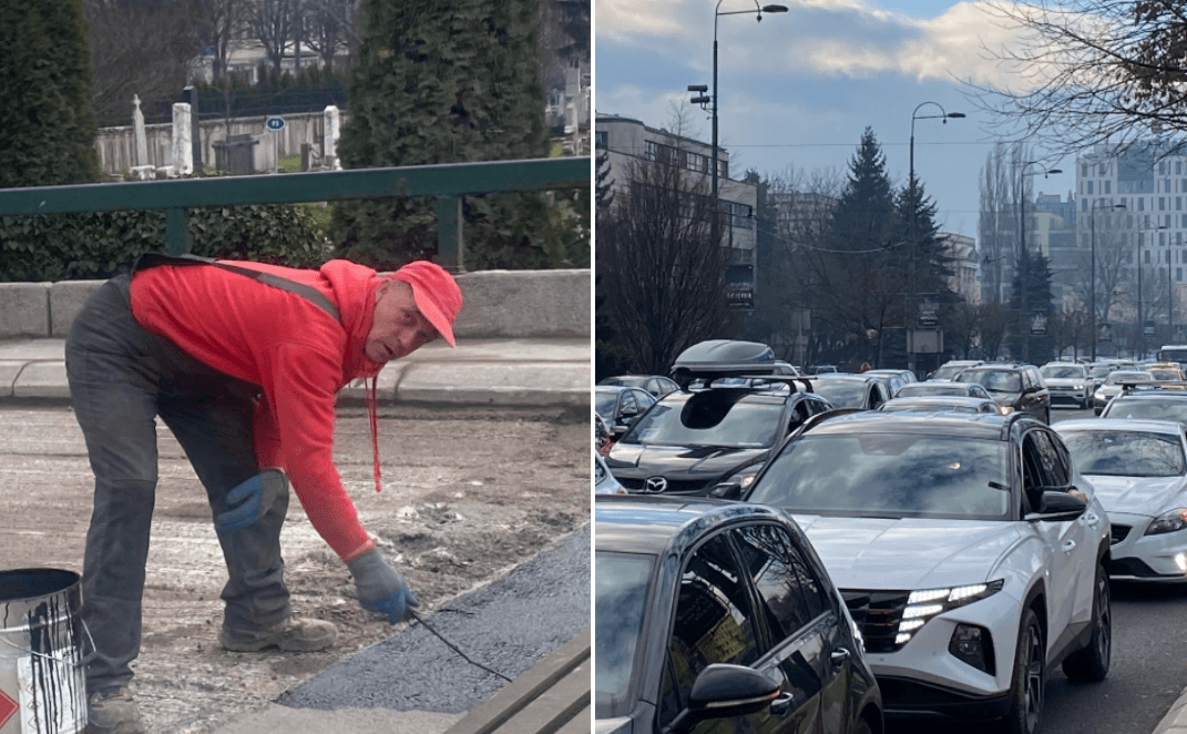 Video / Naoružajte se strpljenjem: Velike gužve u centru Sarajeva