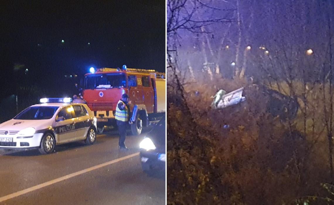 "Avaz" na licu mjesta: Automobilom sletio s ceste, hitna, policija i vatrogasci na terenu, ima povrijeđenih