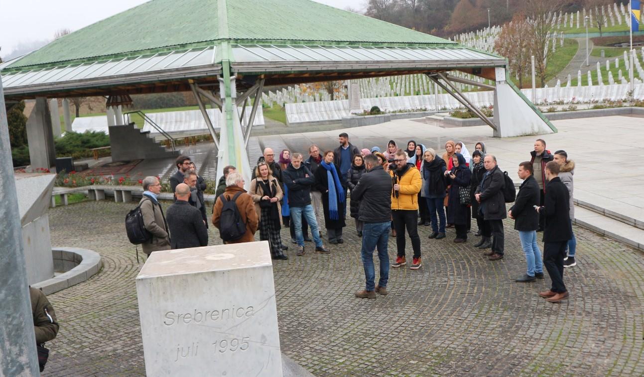 S jedne od posjeta Memorijalnom centru - Avaz