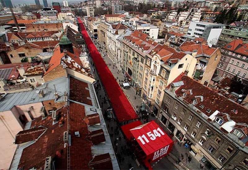 Stolica za svaku žrtvu opkoljenog Sarajeva - Avaz