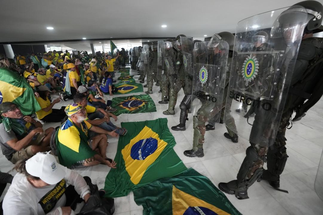 Sa protesta u Brazilu - Avaz