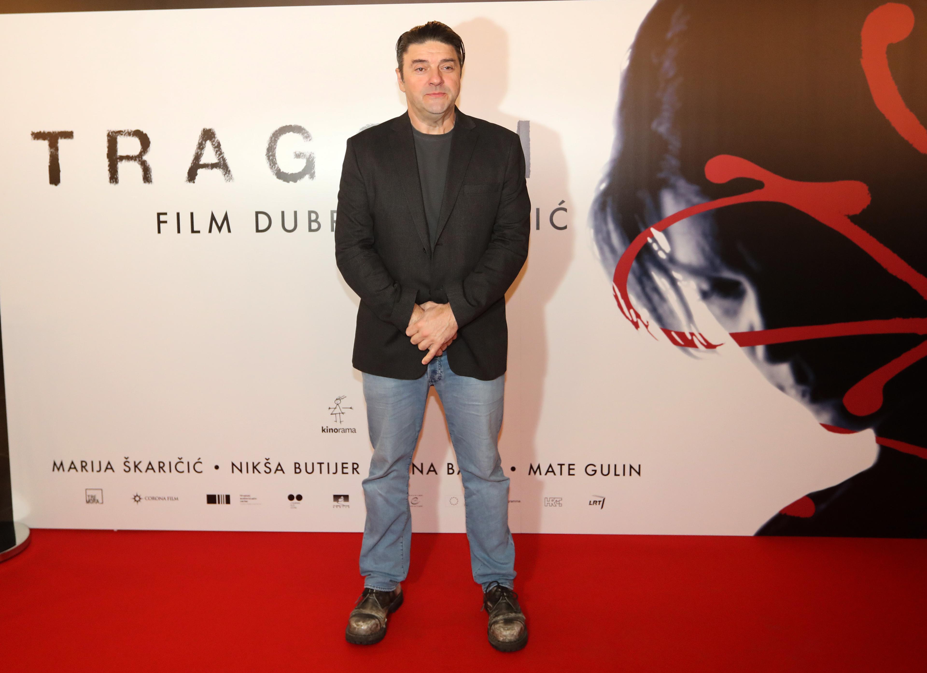 Goran Navojec na premijeri "Tragovi" - Avaz