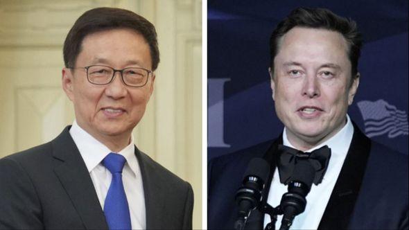 Han Zheng i Elon Musk - Avaz