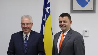 Ministar Sevlid Hurtić primio ambasadora SAD Majkla Marfija