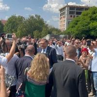 Milorad Dodik stigao u Sud BiH: Dočekao ga veliki broj pristalica