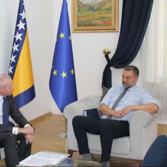 Konaković - Ruge: Istaknuta važnost euroatlantskih integracija za BiH s ciljem jačanja stabilnosti