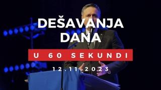 Pregled najčitanijih vijesti dana na portalu “Avaza” za 12. novembar 2023.