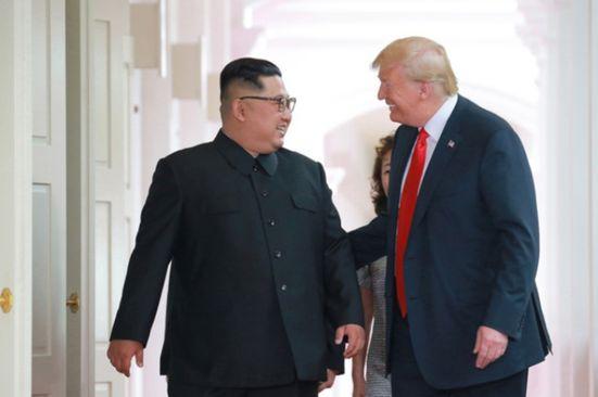 Kim Jong Un i Donald Tramp - Avaz