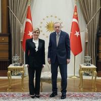 Erdoan primio u posjetu Kolindu Grabar-Kitarović