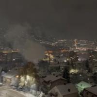 Video / Požar u Sarajevu, gori kuća