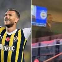 Dok Džeko dominira na terenu: Na tribinama osoba kojoj se raduju navijači Fenerbahčea