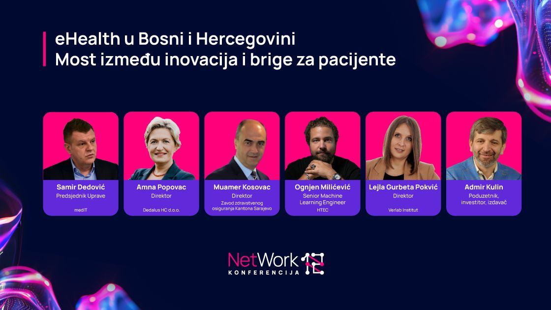 eHealth u BiH - most između inovacija i brige za pacijente na NetWork 12 konferenciji