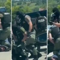 Video / Pogledajte hapšenje Mustafe Karamuje jučer u Kaknju: Specijalci s fantomkama, duge cijevi i "lezi na pod!"