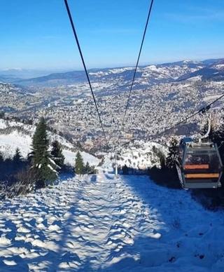 Zbog jakih udara vjetra, Trebevićka žičara nije u funkciji 