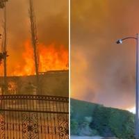 Ogroman požar u Los Anđelesu: Gore kuće i automobili, ljudi bježe trčeći