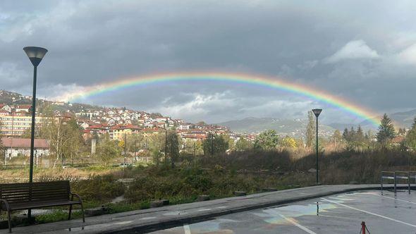 Duga iznad Sarajeva - Avaz