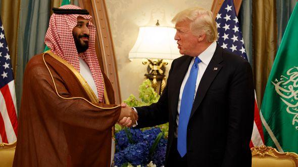 Mohammed bin Salman i Donald Trump - Avaz