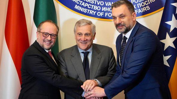 Šalenberg, Tajani i Konaković - Avaz