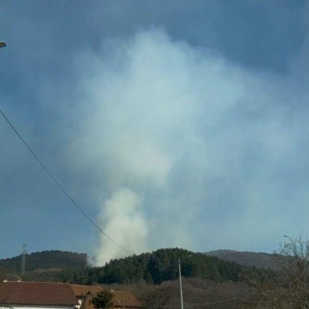 Požar u minskom polju na Trebeviću: Vatrogasci nisu sigurni mogu li proći do područja zahvaćenog vatrenom stihijom