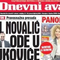 U dvobroju "Dnevnog avaza" čitajte: Fadil ode u Vojkoviće